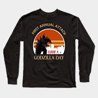 Godzilla Day Long Sleeve T-Shirt